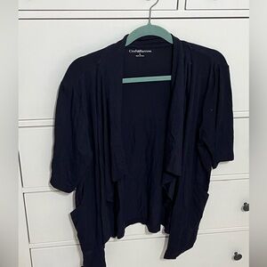 Croft & Borrow Short Sleeve Open Sweater
